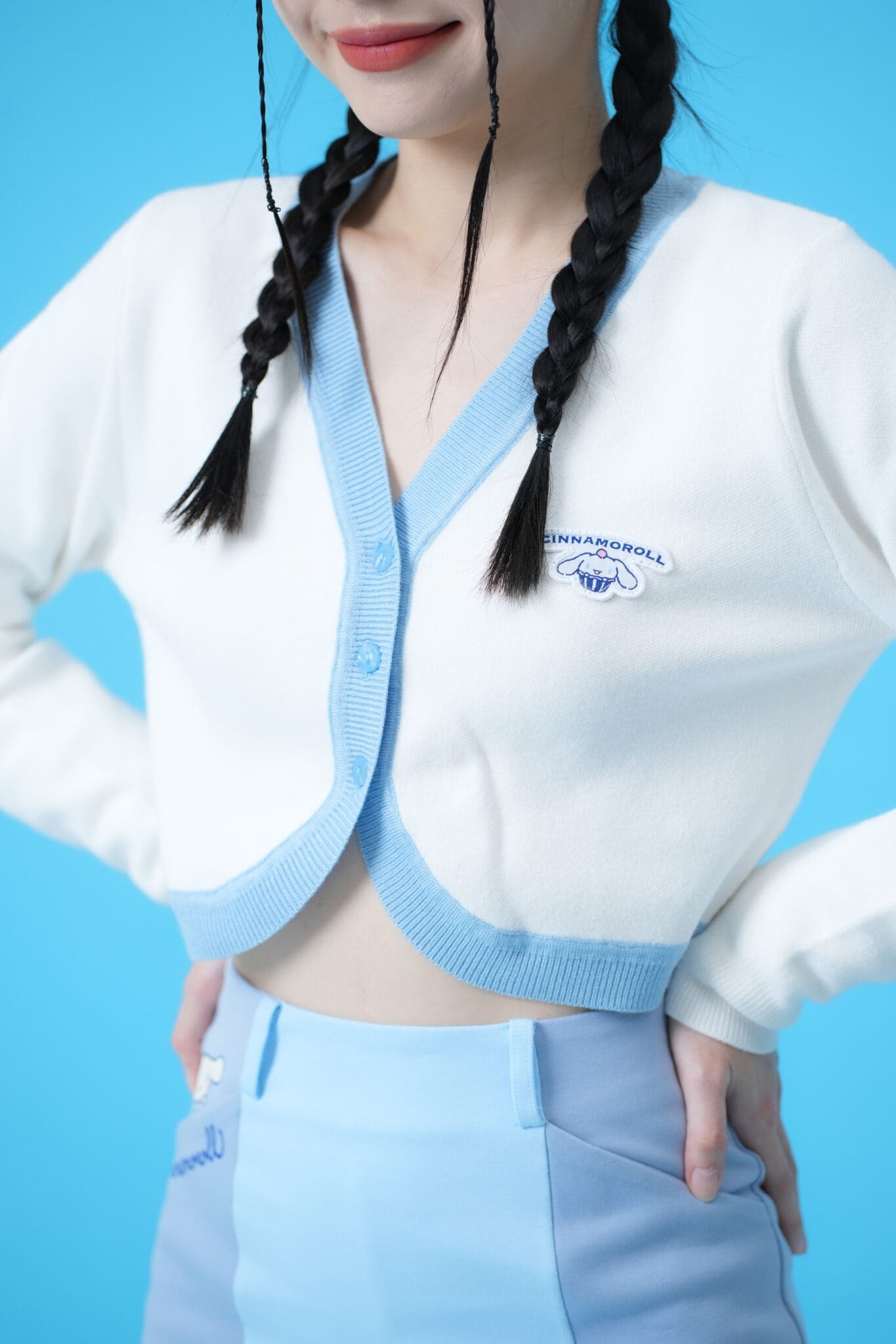 Cinnamoroll Cardigan in White - Image 8