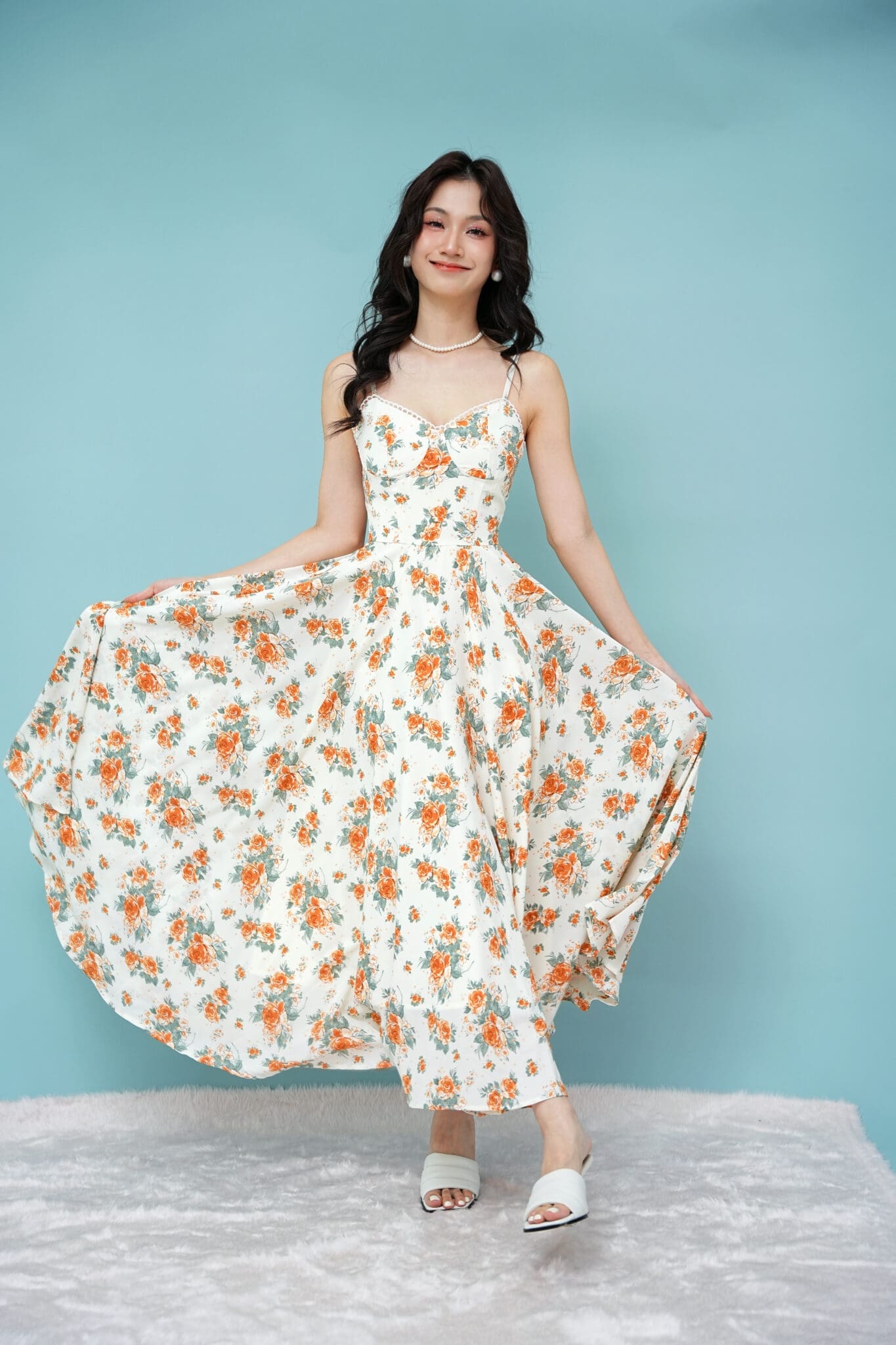 Parisian Dress in Print