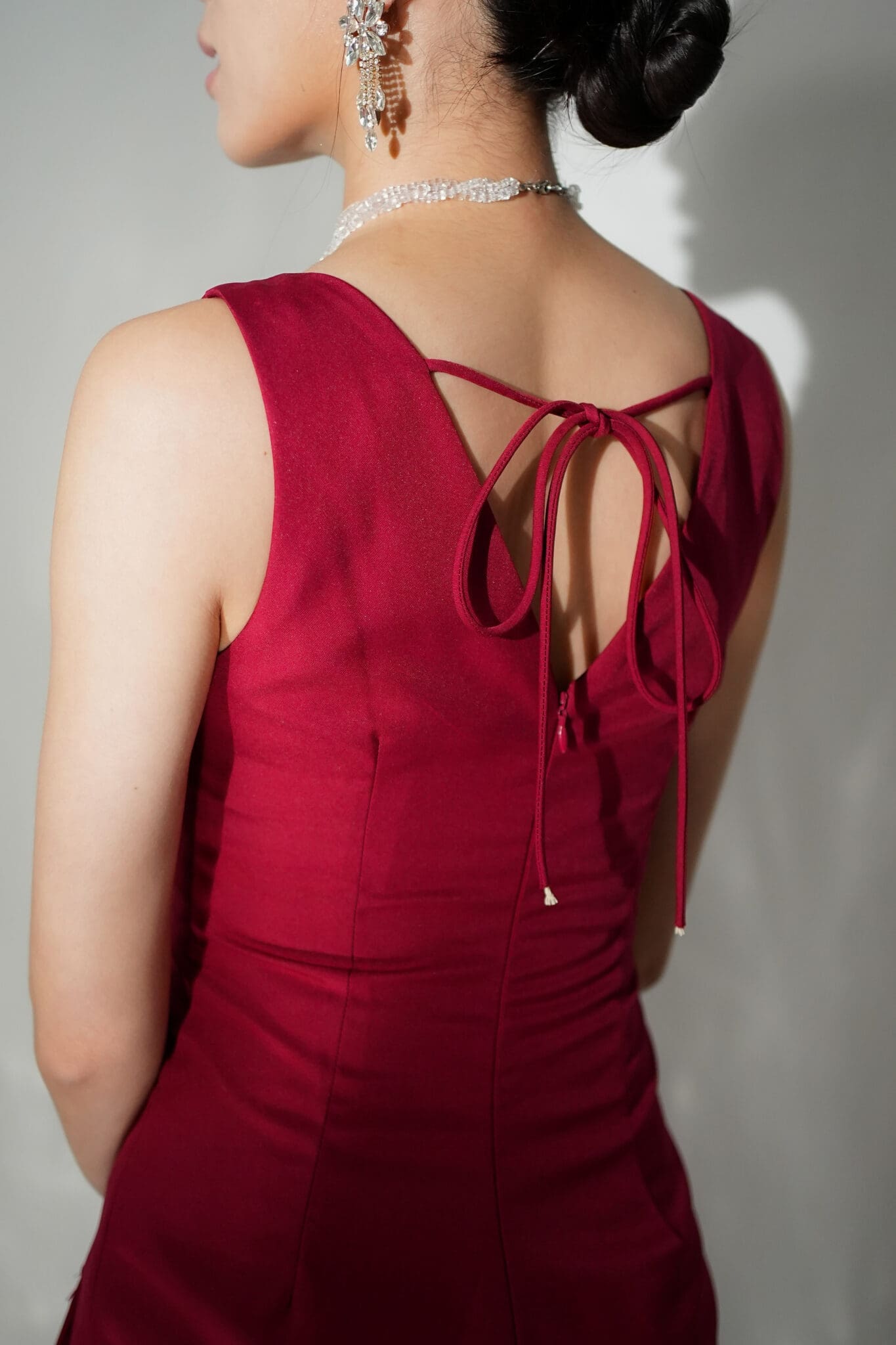 CDB Playsuit in Red - Image 2