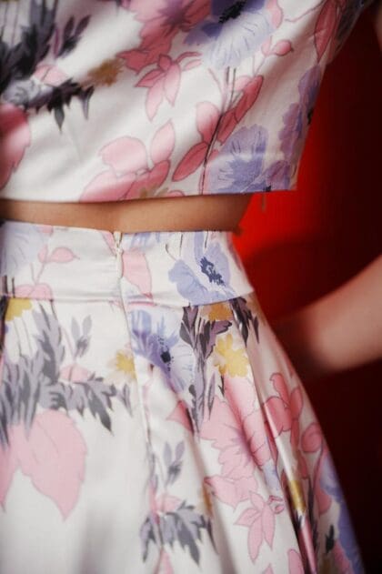 Alternative view of Ruyi Skort in White Print