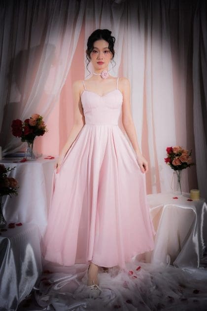 Alternative view of Parisian Maxi Dress in Pink