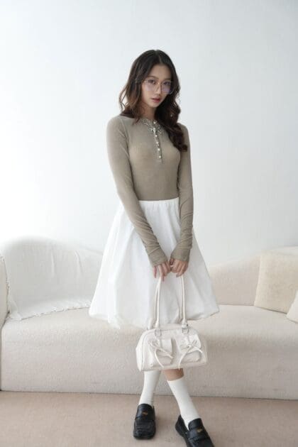 Alternative view of Miu Miu Inner in Khaki (Free Size)