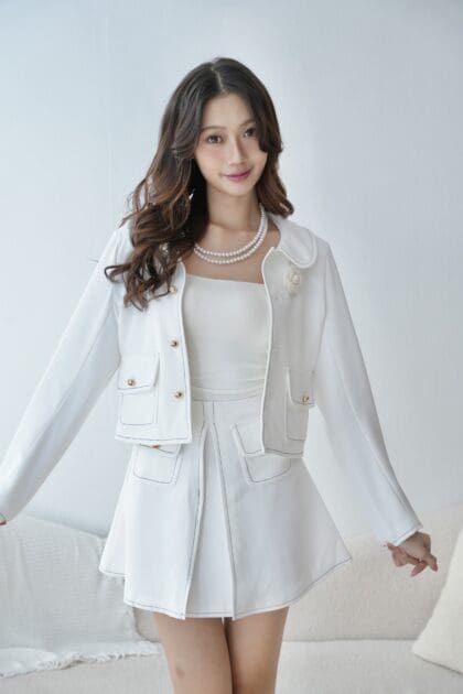Sandro Blazer in White
