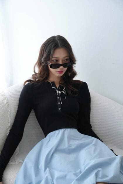 Alternative view of Miu Miu Inner in Black (Free Size)