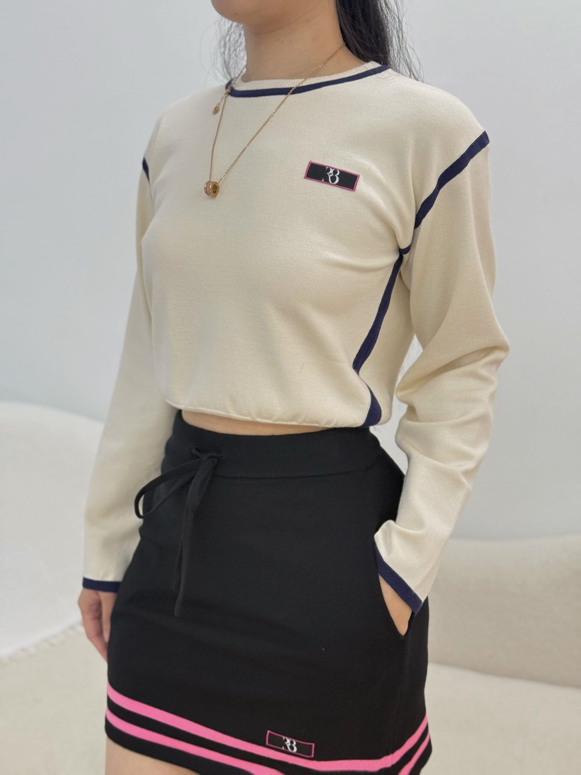 Cupid Blouse in Nude