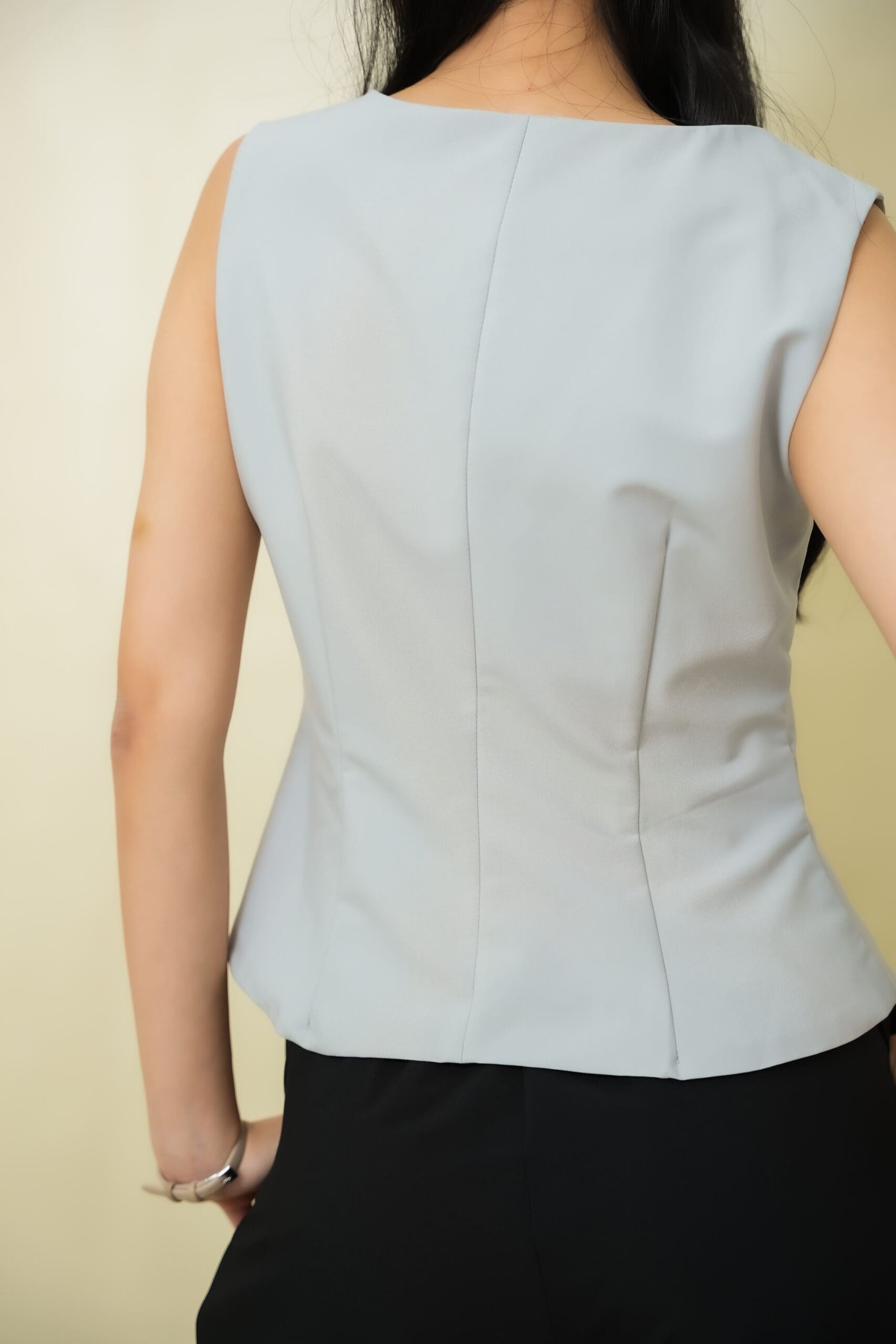 Her Vest in Grey - Image 2