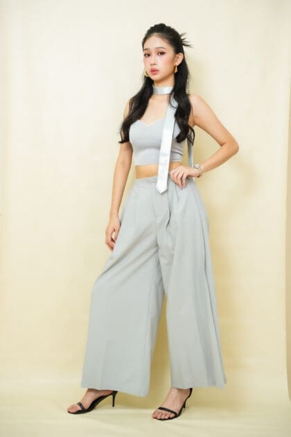 Empower Long Pant in Grey