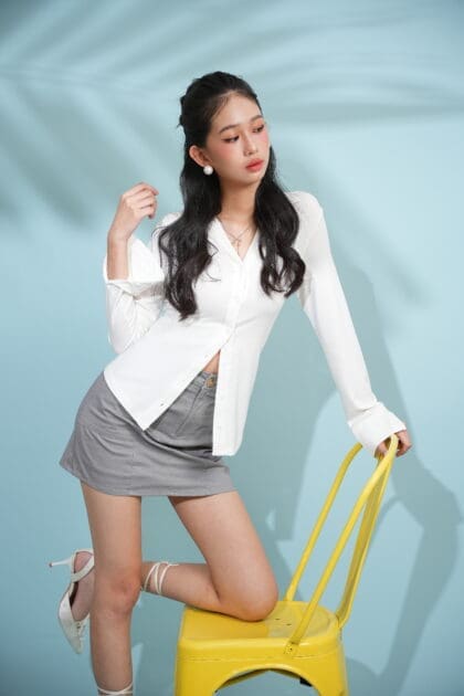 Marina Skort in Grey