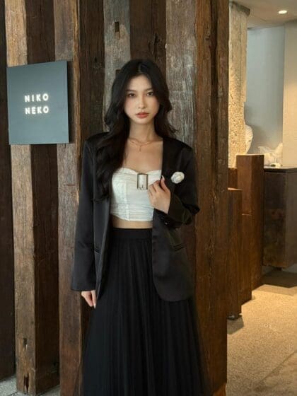 Lumiere Blazer in Black