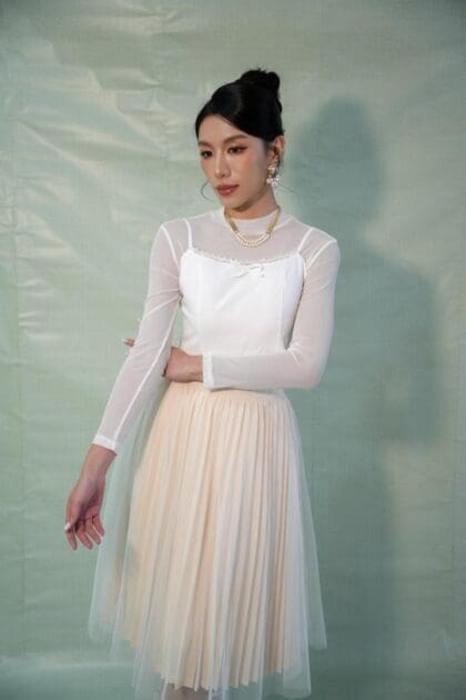 Lumiere Tutu Skirt in Cream