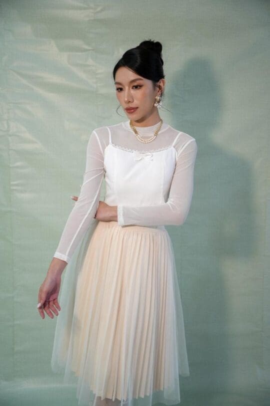 Lumiere Tutu Skirt in Cream