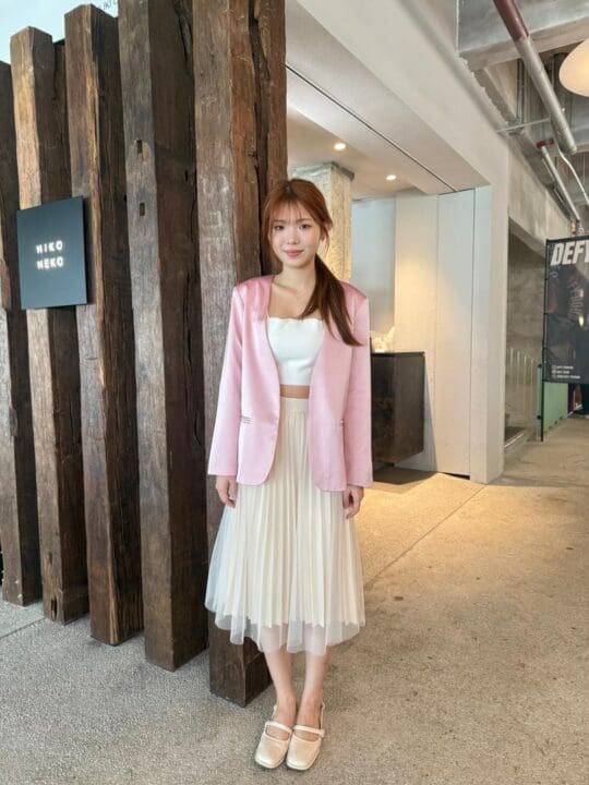 Lumiere Blazer in Pink