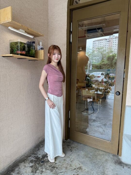 Lyra Pants in White