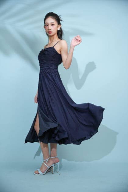 Alternative view of Gemma Dress in Black