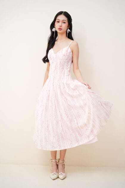 Hyo Dress in Sakura Print